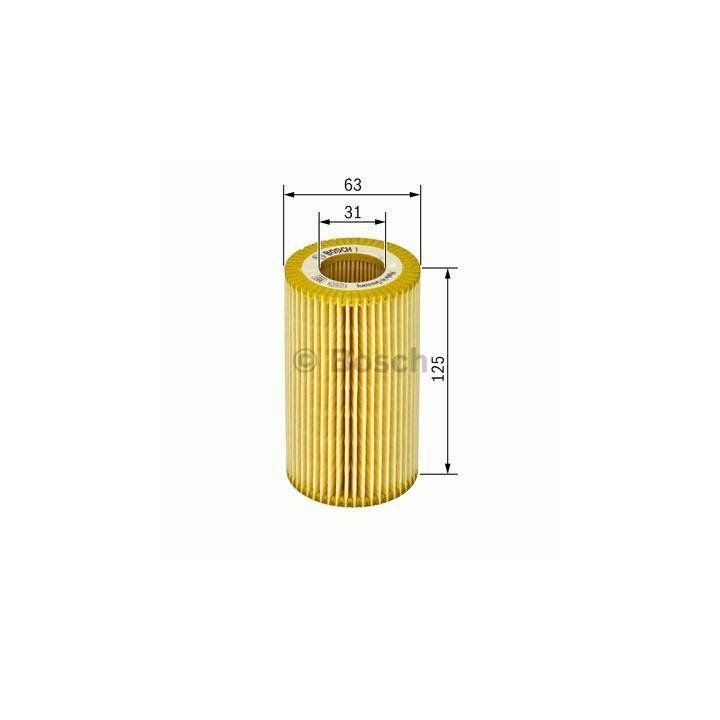 Yağ Filtresi Volvo C30 C70 II S40 II S60 S80 II V40 CC V50 D3 D4 D5 Motorlar İçin - Bosch F026407097