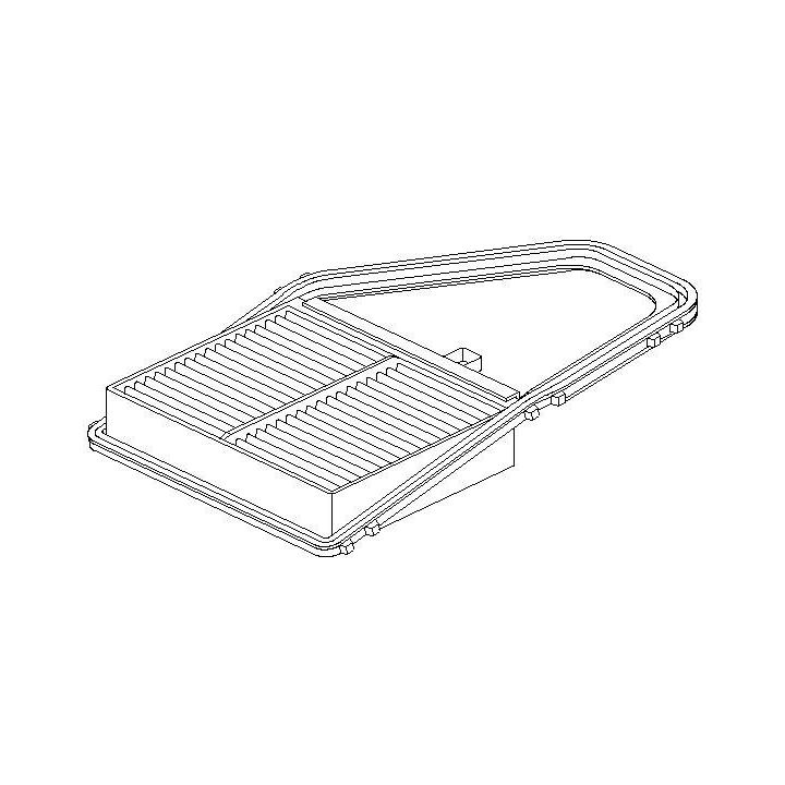 Tırnaklı Hava Filtresi Honda Civic VII Sedan İçin (2001-2006) - Bosch 1987429176