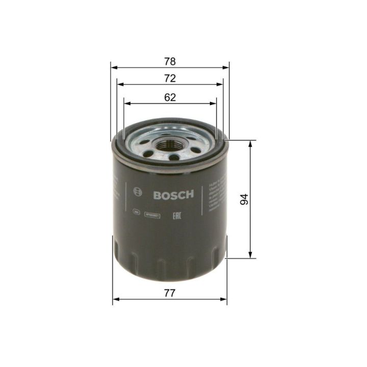 Citroen Peugeot 508 Boxer C4 C5 Jumper Jumpy Yağ Filtresi - Bosch F026407268