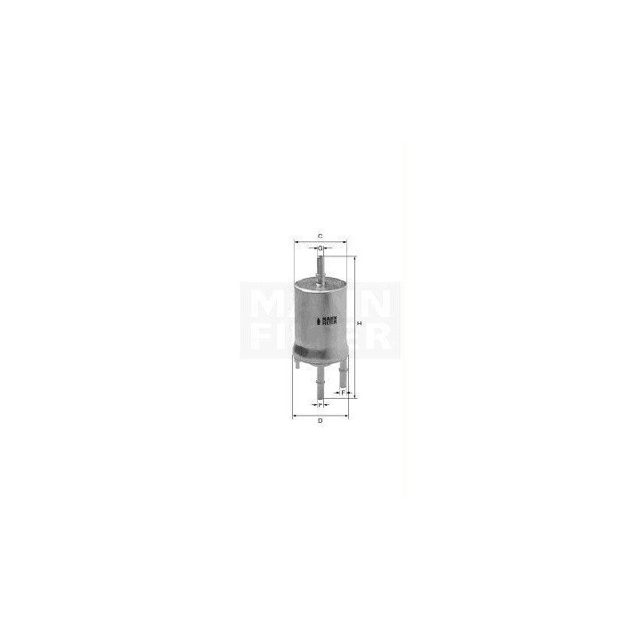 Yakıt Filtresi VW Golf IV Polo Audi A2 Seat Cordoba Ibiza - BOSCH F026403008