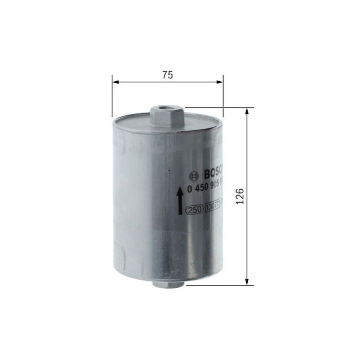 Benzin Yakıt Filtresi VW Passat Audi A4 A6 A8 Peugeot 205 309 405 1.9/2.0 Motor İçin - BOSCH 0450905906