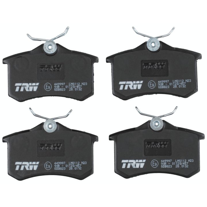 Fren Arka Balatası Renault Megane II VW A3 Golf Passat Skoda Octavia Seat Toledo ibiza  - TRW GDB823