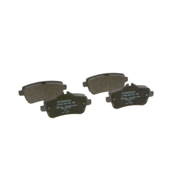 Arka Fren Balatası Mercedes X166 W176 C117 W166 C292 R172 İçin - Bosch 0986494783