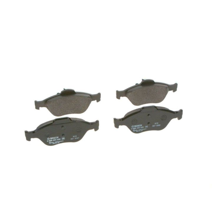 Ön Fren Balatası Ford Fiesta Fusion Ka Mazda 121 ABS (1995-2012) - BOSCH 0986495220
