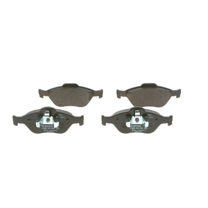 Ön Fren Balatası Ford Fiesta Fusion Ka Mazda 121 ABS (1995-2012) - BOSCH 0986495220