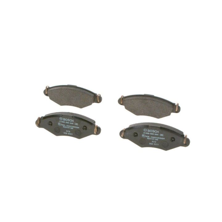 Ön Fren Balatası Peugeot 206 206+ Renault Kangoo (1998-) - BOSCH 0986495244