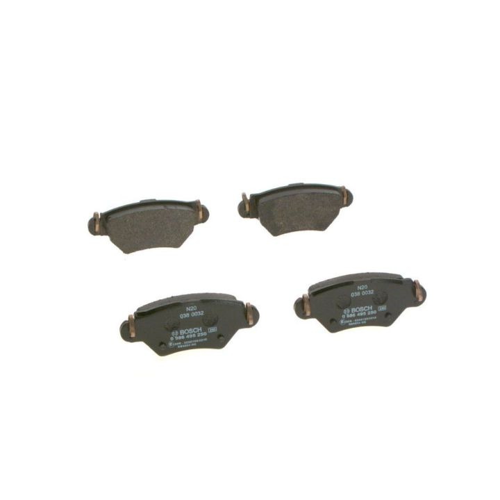 Arka Fren Balatası Astra G Zafira İçin (1998-2004) - Bosch 0986495250