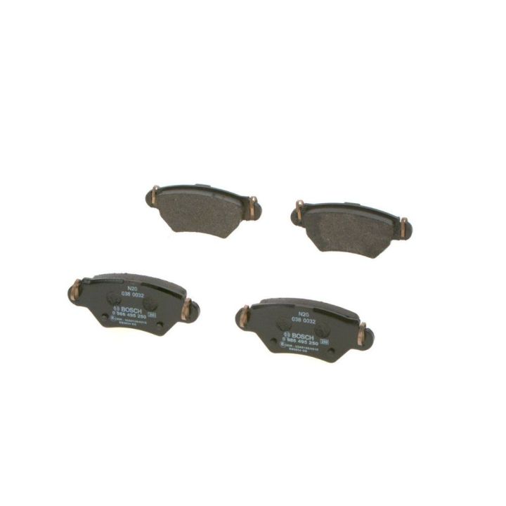 Arka Fren Balatası Astra G Zafira İçin (1998-2004) - Bosch 0986495250