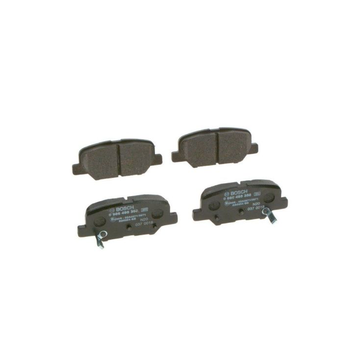 Arka Fren Balatası ASX Outlander Mazda 6 Ve Citroen C4 İçin (2012-) - Bosch 0986495358