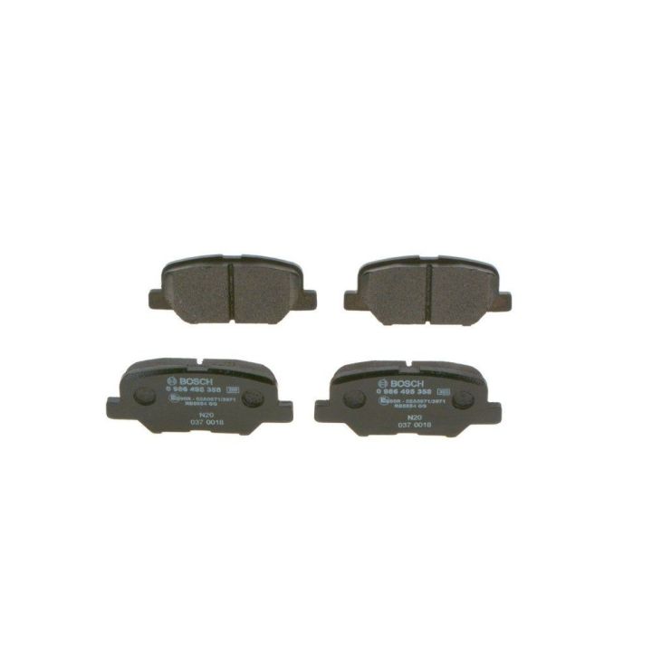 Arka Fren Balatası ASX Outlander Mazda 6 Ve Citroen C4 İçin (2012-) - Bosch 0986495358