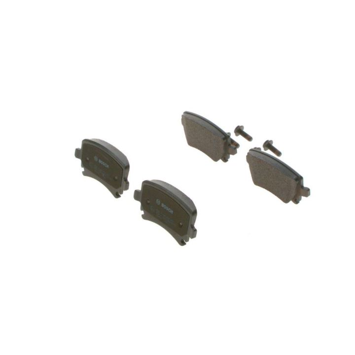 Arka Disk Fren Balatası Audi A3 A4 VW Golf Jetta Skoda Octavia İçin (2003-) - Bosch 0986494053
