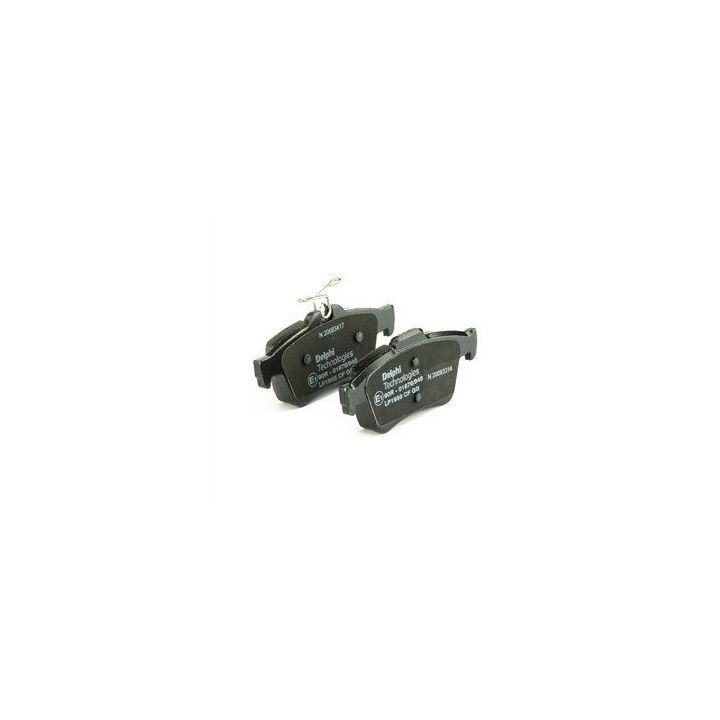 Arka Fren Balatası 123mm Vectra C Focus 508 (2010-) - Delphi LP1958