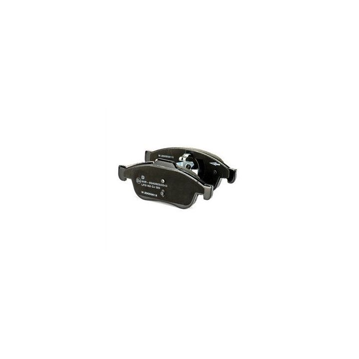 Ön Fren Balatası 155mm Renault Fluence Megane III Captur Ve Dacia Duster (2010-) - Delphi LP2152