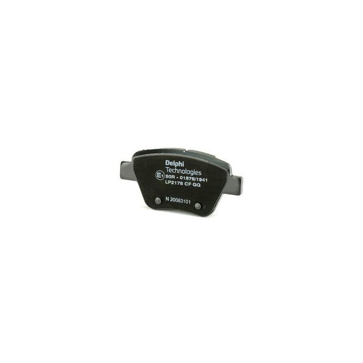 Arka Fren Balatası 109mm Audi A1 Seat Leon Ve Volkswagen Caddy III (2005-) - Delphi LP2178