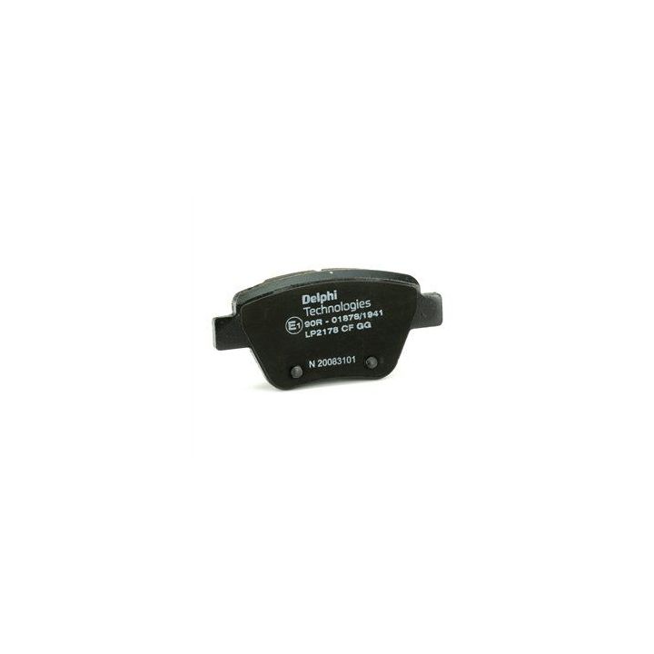 Arka Fren Balatası 109mm Audi A1 Seat Leon Ve Volkswagen Caddy III (2005-) - Delphi LP2178