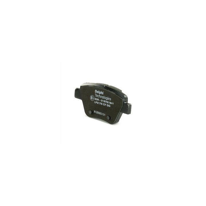 Arka Fren Balatası 109mm Audi A1 Seat Leon Ve Volkswagen Caddy III (2005-) - Delphi LP2178