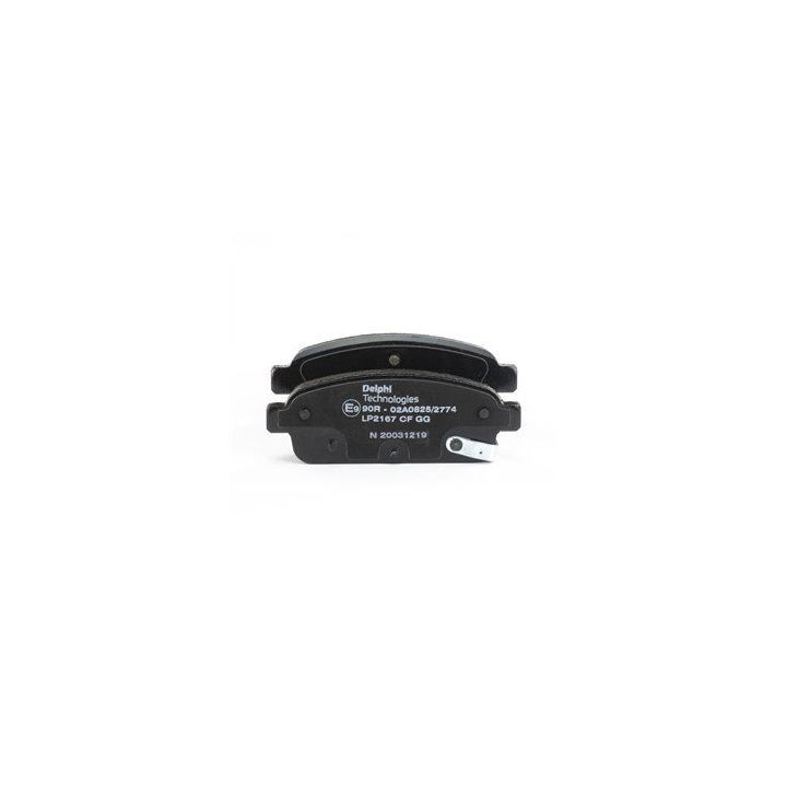 Arka Fren Balatası Opel Astra J Mokka Zafira Chevrolet Cruze Trax (1998-) - Delphi LP2167