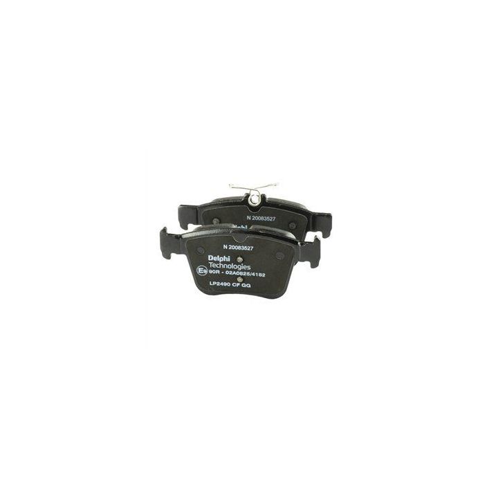Arka Fren Balatası 123mm Golf VI-VII Audi A3 Seat Ateca Leon (2012-) - Delphi LP2490