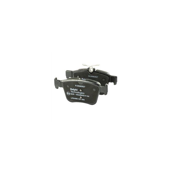 Arka Fren Balatası 123mm Golf VI-VII Audi A3 Seat Ateca Leon (2012-) - Delphi LP2490