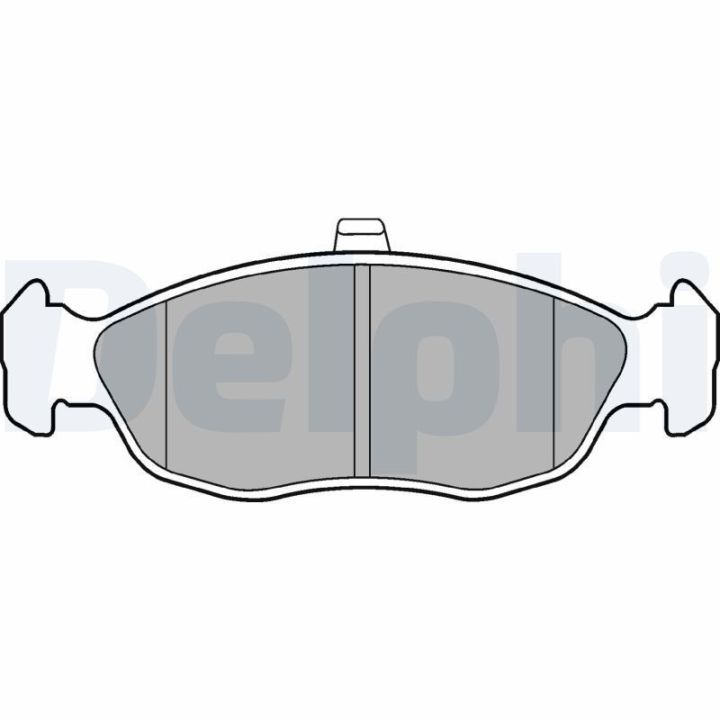 Ön Fren Balatası WVA 21430 PSA Saxo Xsara 106 205 206 306 (1999-) - Delphi LP1597