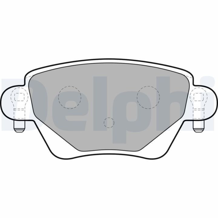 Ön Fren Balatası Ford Mondeo Jaguar X-Type Renault Kangoo (2000-2010) - Delphi LP1682