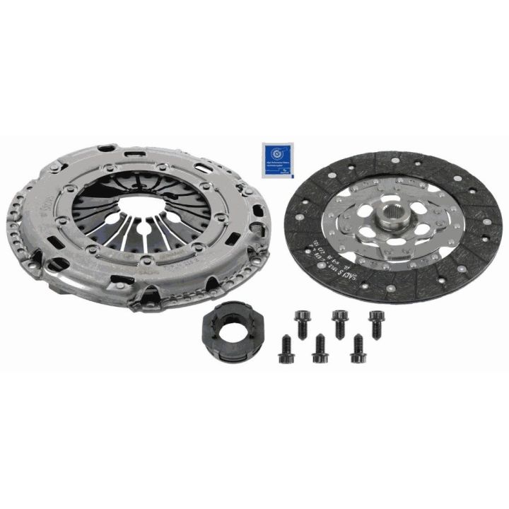 Debriyaj Seti VW Transporter V T5 1.9Tdi (2003-2009) (AXB-BJB-BLS-BXE-BKC) - SACHS 3000970058