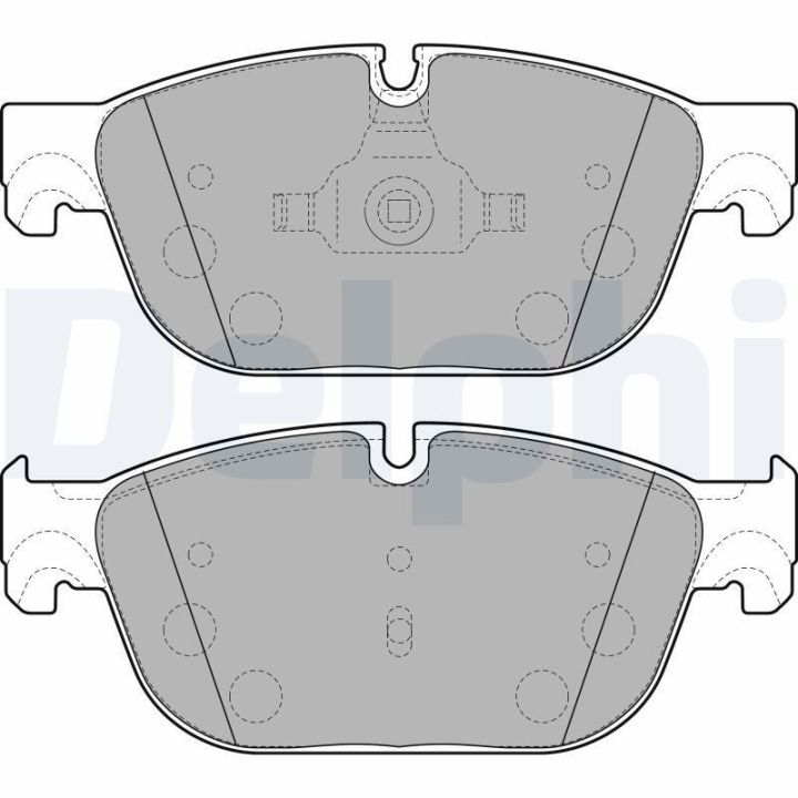 Ön Fren Balatası Citroen C5 C6 Peugeot 407 (2004-) - DELPHİ LP2198