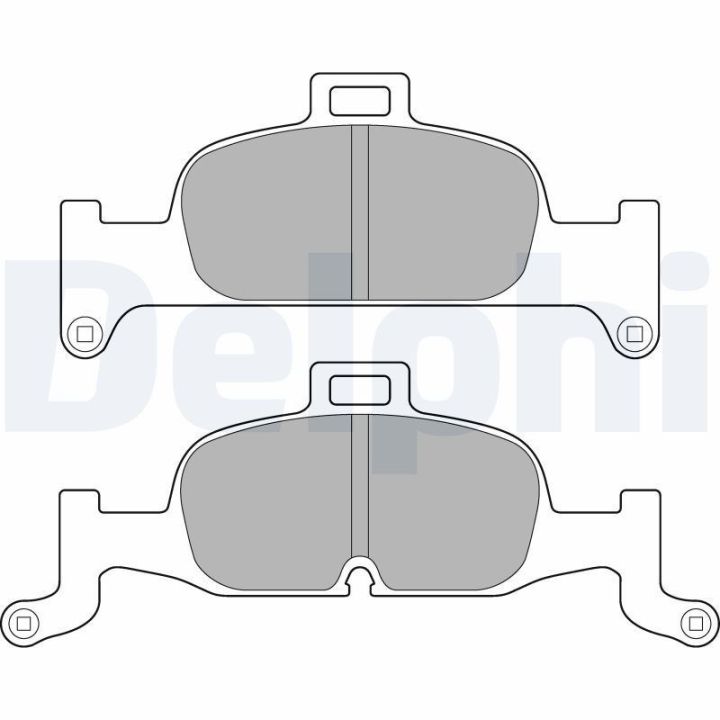 Ön Fren Balatası Audi A4 A5 Q5 1.4 2.0 Tfsi Tdi (2015-) - DELPHİ LP3239