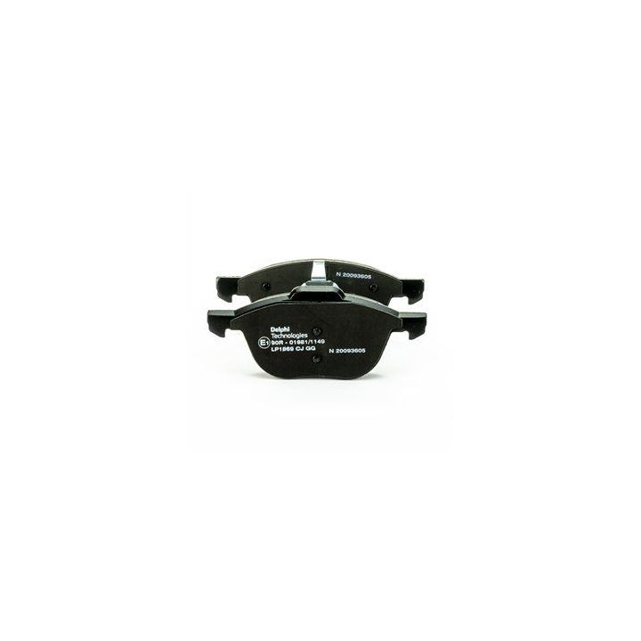 Ön Fren Balatası Ford Focus II C-Max Mazda 3 5 Volvo C30 S40 İçin (2003-) - Delphi LP1869