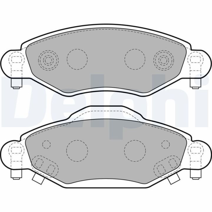 Ön Fren Balatası Toyota Yaris 1.4 1.5 D4D VVTI (2003-2010) - DELPHİ LP1840