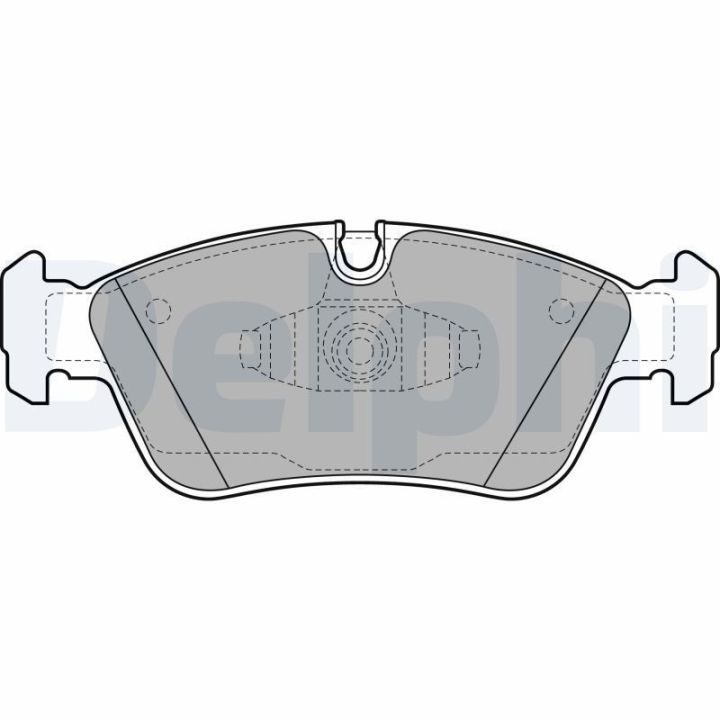 Ön Fren Balatası BMW 1 Serisi E87 118i 120i 120d (2004-) - DELPHİ LP1925