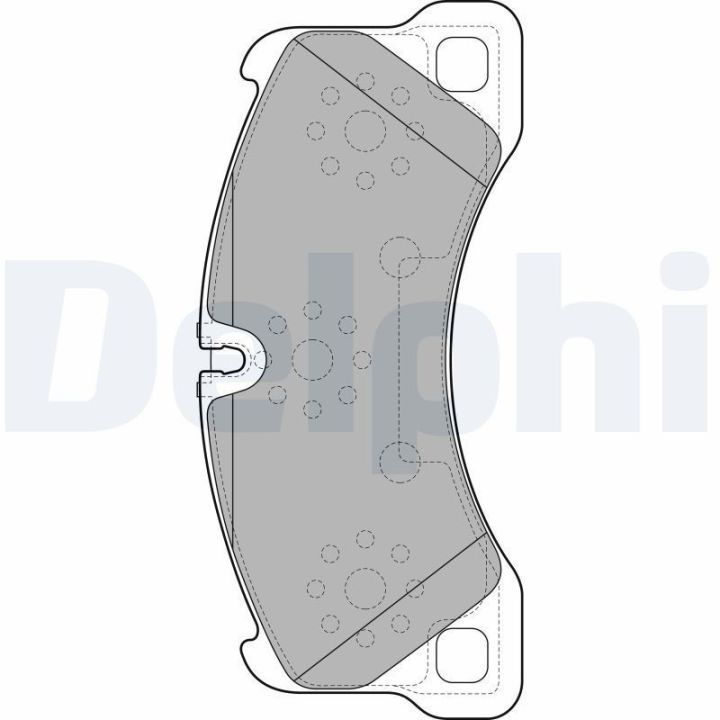 Ön Fren Disk Balatası VW Touareg Porsche Cayenne Panamera İçin (2010-) - DELPHİ LP2117