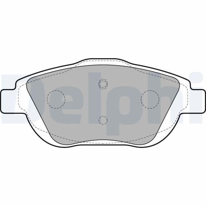 Fren Disk Balatası Citroen C3 Picasso DS3 İçin - DELPHİ LP2164