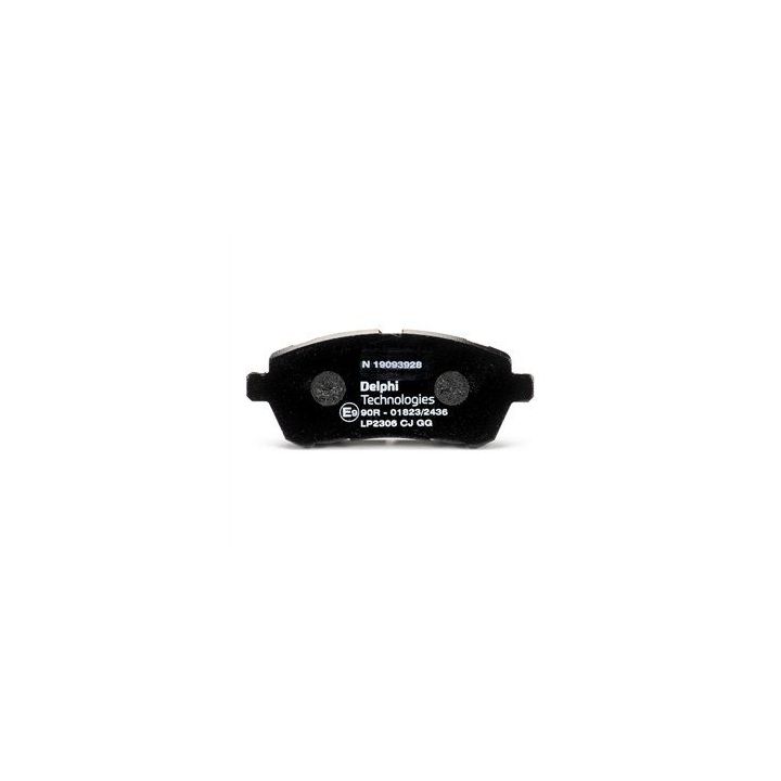 Ön Fren Disk Balatası Ford Fiesta VI Mazda 2 İçin (2008-) - DELPHİ LP2306