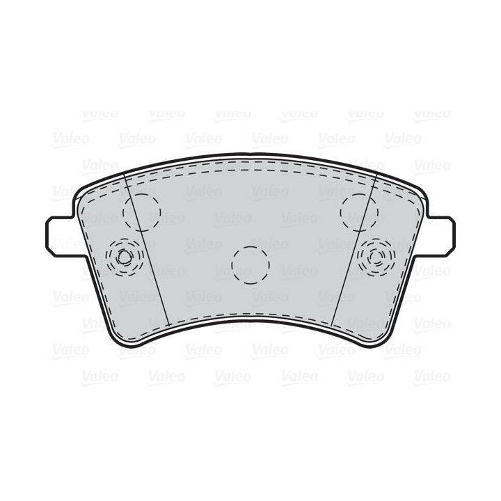 Ön Disk Fren Balatası Renault Kangoo 1.5 DCI İçin (2008-) - VALEO 670010