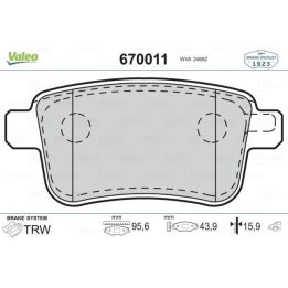 DISK BALATA ARKA RENAULT KANGOO 1.6 1.6 16V 1.5DCI 08-