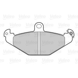 Renault Laguna Safrane Arka Fren Balatası - VALEO 670055