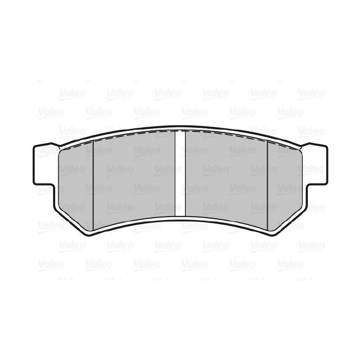 Arka Disk Fren Balatası Chevrolet Lacetti Nubira (2003-2007) - Valeo 670343