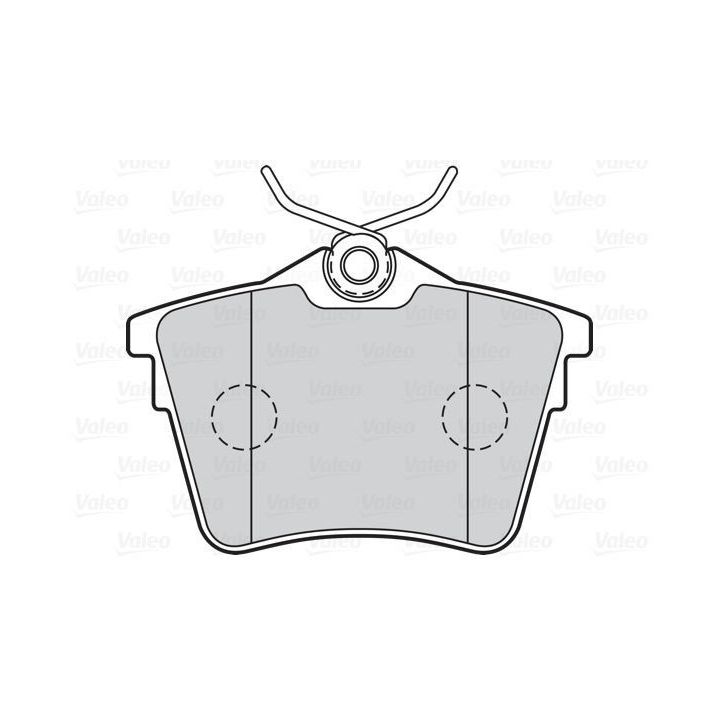 Arka Disk Balatası Peugeot 407 1.6 HDI 1.8 2.0 2.2 İçin (2004-) - VALEO 670664