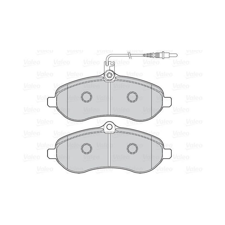 Citroen Jumpy Ve Fiat Scudo İçin Ön Disk Balatası (2007-) - VALEO 670899