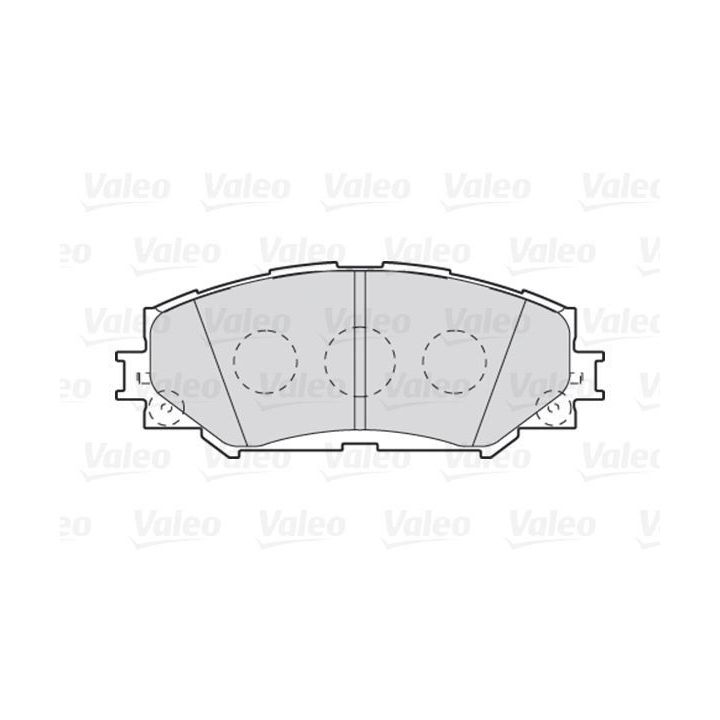 Ön Disk Balatası Toyota Auris Rav4 III İçin (2003-) - VALEO 670943