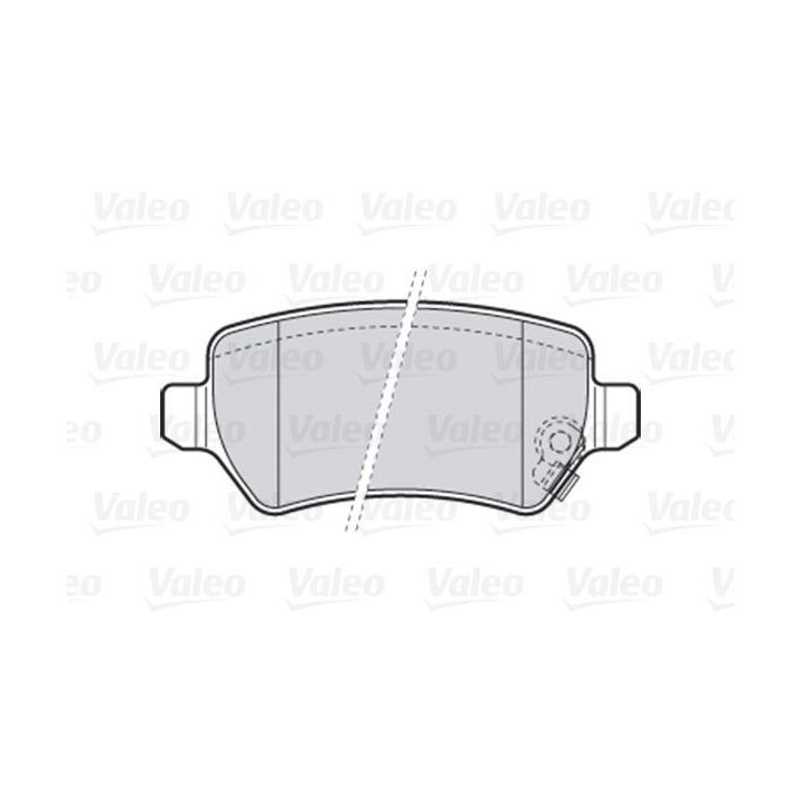 Arka Disk Fren Balatası Opel Astra Meriva Zafira Combo Kia Ceed Venga - VALEO 670584
