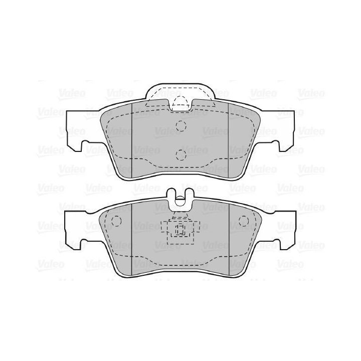 Arka Disk Fren Balatası Mercedes E-Serisi CLS C218 W211 W212 W220 W221 X218 - VALEO 670637