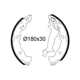Pabuçlu Fren Balatası Hyundai i10 Kia Picanto - VALEO 564243