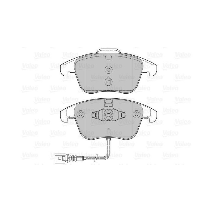 Ön Disk Fren Balatası Volkswagen Sharan ve Tiguan İçin (2007-) - VALEO 670036