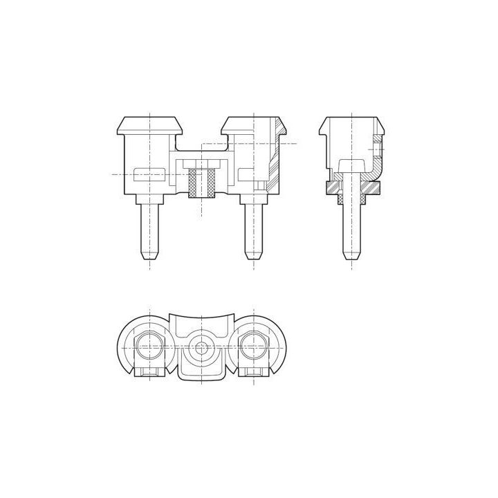 Korna Seti 12V 60W Europa Deco Ring (115dB) - BOSCH 0320223911
