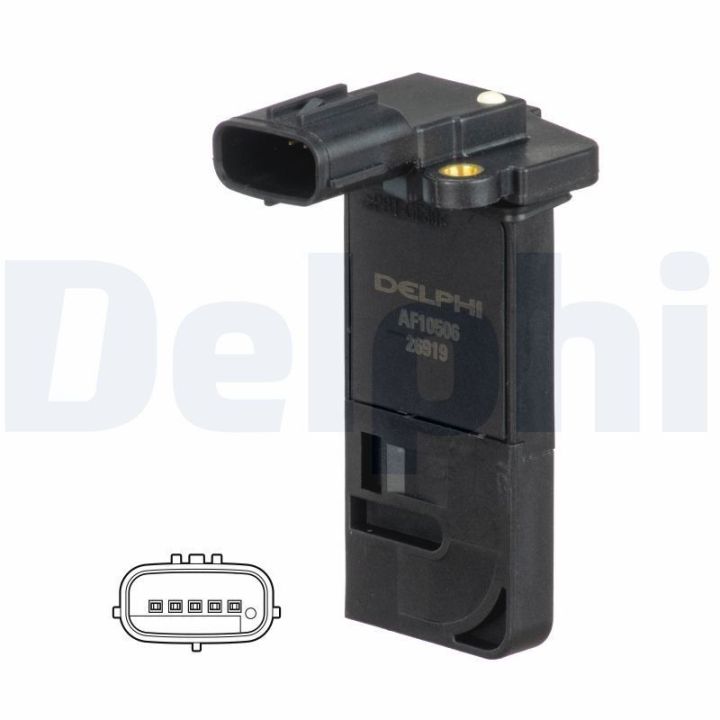 MAF Sensörü Subaru Forester, Impreza, Legacy V 2.0, 1.5 (2005- ) - DELPHİ AF10506-12B1