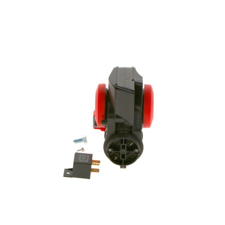 Ferrari Tipi Kompresörlü Çift Tonlu Röleli Korna 12V 240W - BOSCH 0986320400