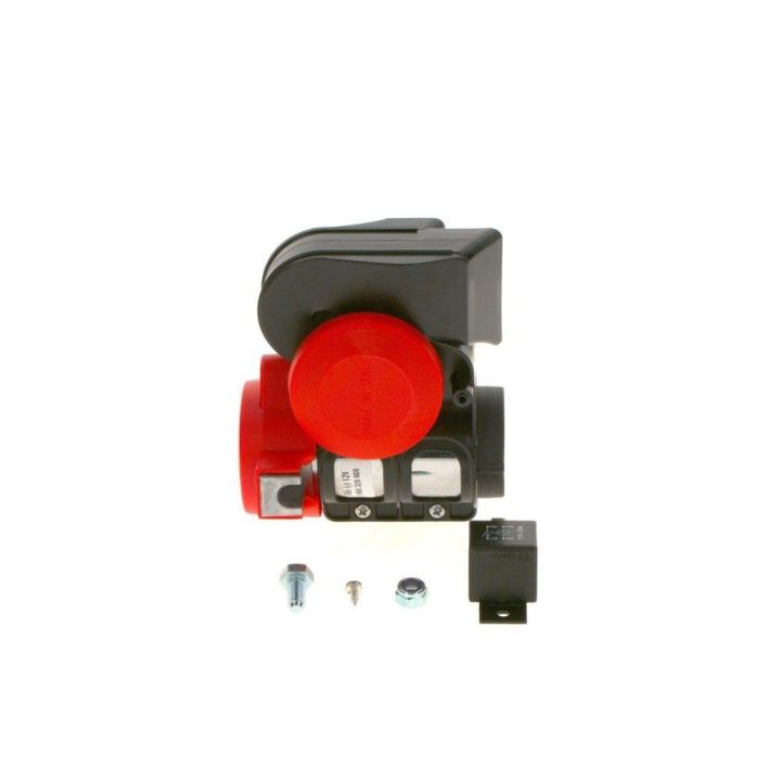 Ferrari Tipi Kompresörlü Çift Tonlu Röleli Korna 12V 240W - BOSCH 0986320400