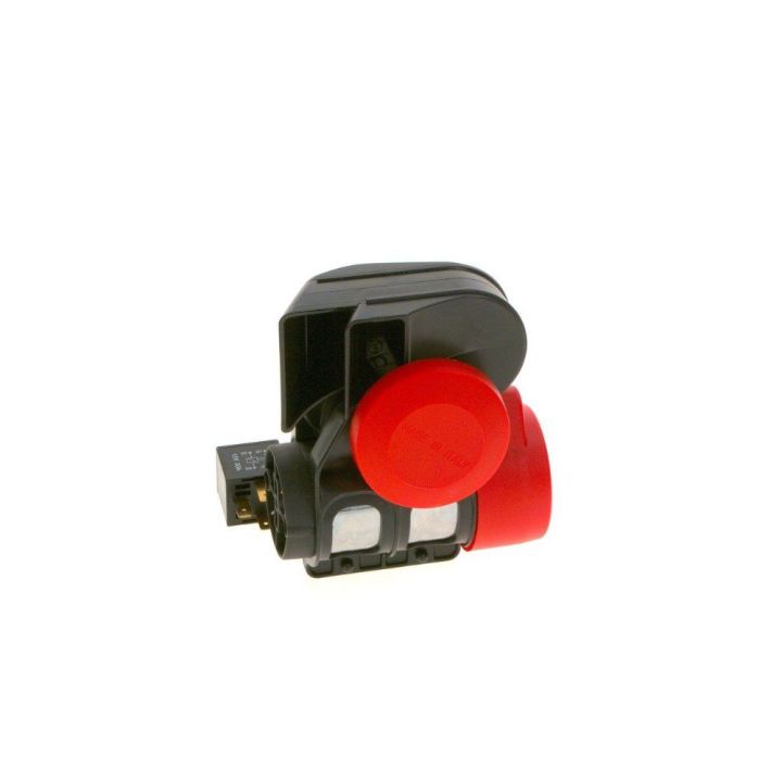 Ferrari Tipi Kompresörlü Çift Tonlu Röleli Korna 12V 240W - BOSCH 0986320400